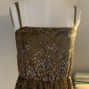 BCBG MAXAZARIA PARTY DRESS - SIZE S - adjustable to XS